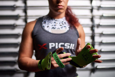 Una atleta de Picsil con varias calleras Picsil.