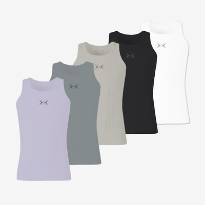 Pack 3 t -shirts Premium Sleeveless woman