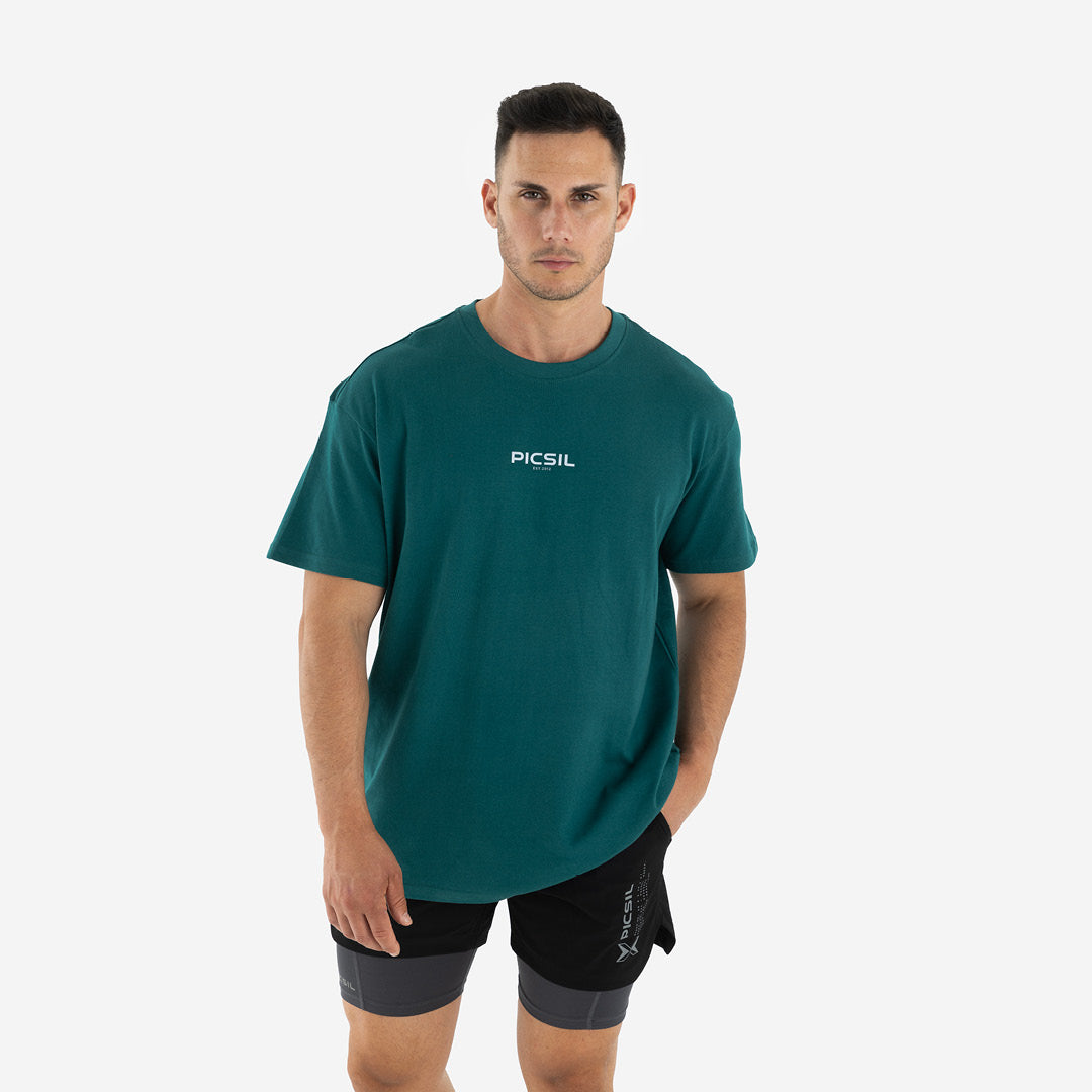 Urban oversize t -shirt of ecological cotton for men